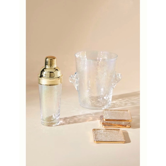 NWOT Anthropologie Zaza Lustered Cocktail Shaker - Picture 5 of 8